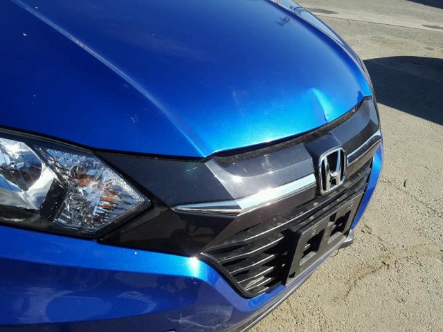 3CZRU5H53JM700399 - 2018 HONDA HR-V EX BLUE photo 9