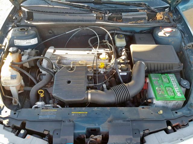 1G3NL52F22C185925 - 2002 OLDSMOBILE ALERO GL GREEN photo 7