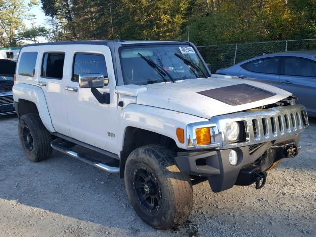 5GTDN136168319337 - 2006 HUMMER H3 WHITE photo 1