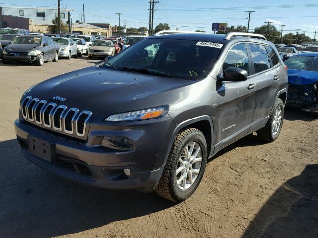 1C4PJMCB5FW691466 - 2015 JEEP CHEROKEE L GRAY photo 2