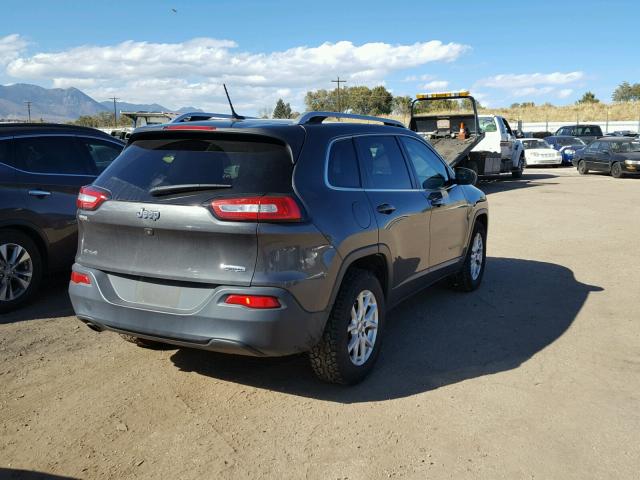 1C4PJMCB5FW691466 - 2015 JEEP CHEROKEE L GRAY photo 4