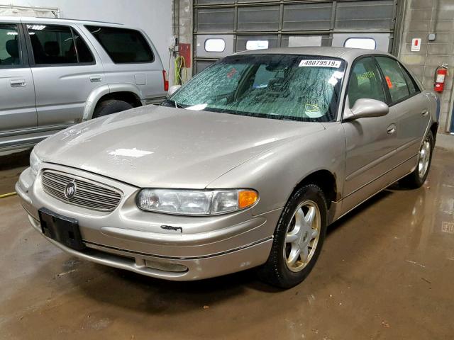 2G4WB55K721135586 - 2002 BUICK REGAL LS TAN photo 2