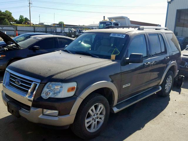 1FMEU64E76UB29580 - 2006 FORD EXPLORER E BROWN photo 2