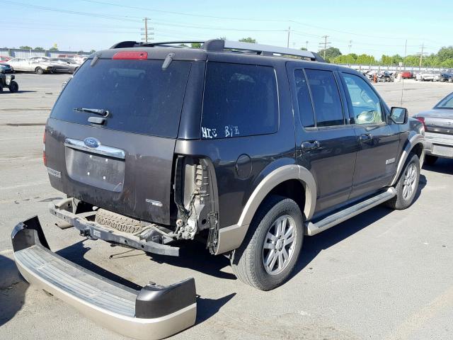 1FMEU64E76UB29580 - 2006 FORD EXPLORER E BROWN photo 4