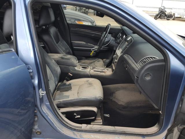 2C3CK6CT6BH557787 - 2011 CHRYSLER 300C BLUE photo 5