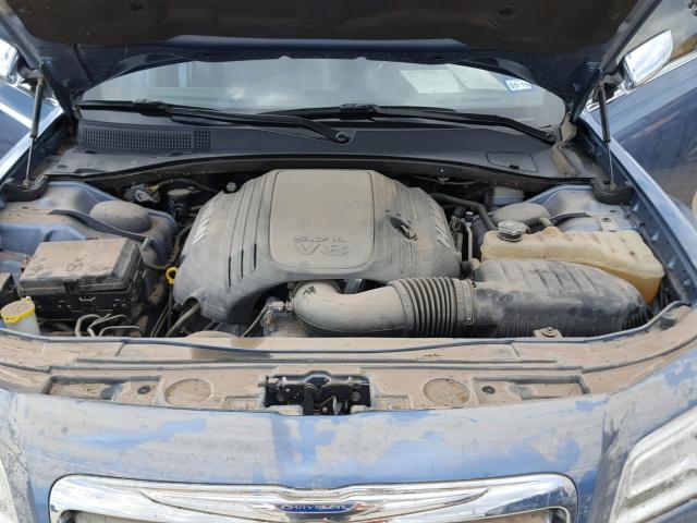 2C3CK6CT6BH557787 - 2011 CHRYSLER 300C BLUE photo 7