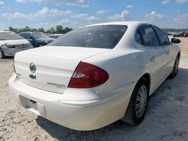 2G4WD582561268276 - 2006 BUICK LACROSSE C WHITE photo 4