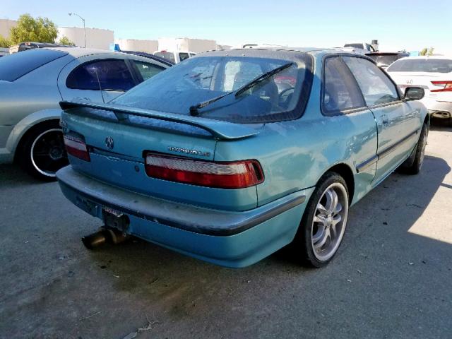 JH4DA9455MS050023 - 1991 ACURA INTEGRA LS BLUE photo 4