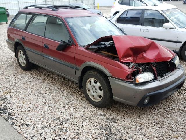 4S3BG4858T6983927 - 1996 SUBARU LEGACY OUT RED photo 1