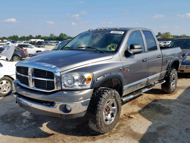 1D7KS28C67J530769 - 2007 DODGE RAM 2500 S SILVER photo 2