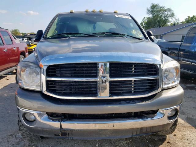 1D7KS28C67J530769 - 2007 DODGE RAM 2500 S ვერცხლისფერი ფოტო 9