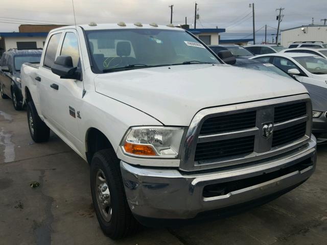 3C6UD5CL0CG200201 - 2012 DODGE RAM 2500 S WHITE photo 1