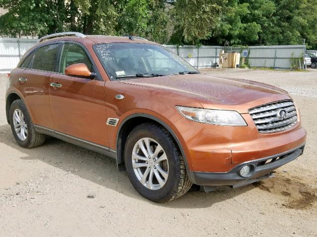 JNRAS08W84X219907 - 2004 INFINITI FX35 BROWN photo 1