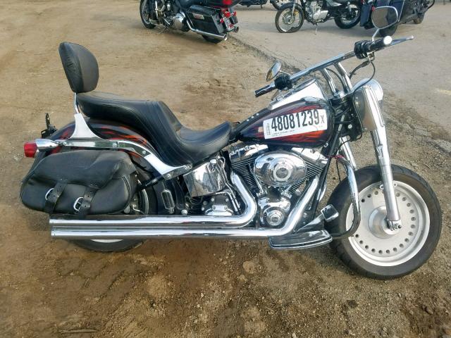 1HD1BX5428Y038411 - 2008 HARLEY-DAVIDSON FLSTF 105T BLACK photo 9