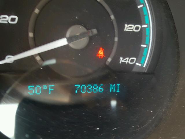 1G1ZG57BX9F256320 - 2009 CHEVROLET MALIBU LS 蓝色 照片 8