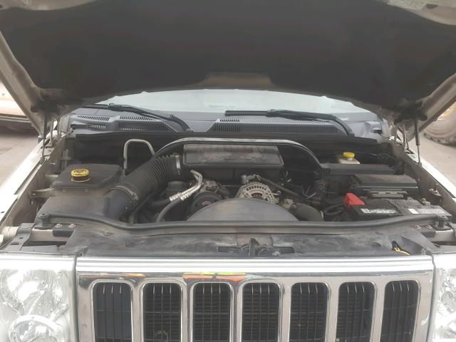 1J8HG48K87C624254 - 2007 JEEP COMMANDER BEIGE photo 7