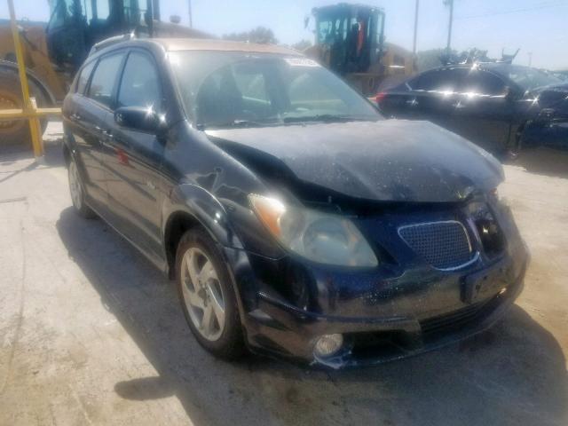 5Y2SL65856Z458915 - 2006 PONTIAC VIBE BLACK photo 1