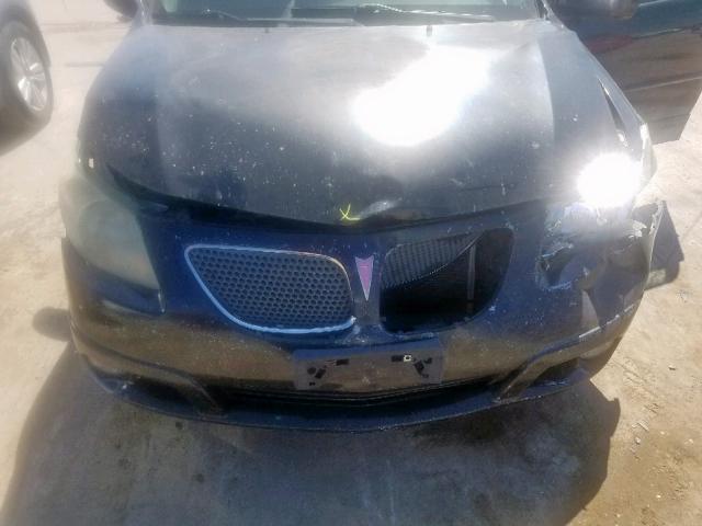 5Y2SL65856Z458915 - 2006 PONTIAC VIBE BLACK photo 7