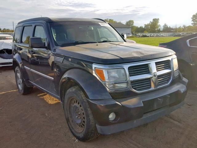 1D8GU58K48W145879 - 2008 DODGE NITRO SLT BLACK photo 1