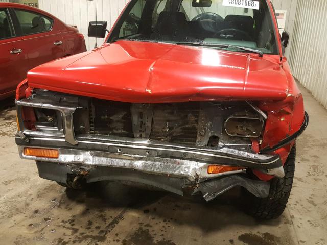 1GKCT18Z7M0505332 - 1991 GMC S15 JIMMY RED photo 9