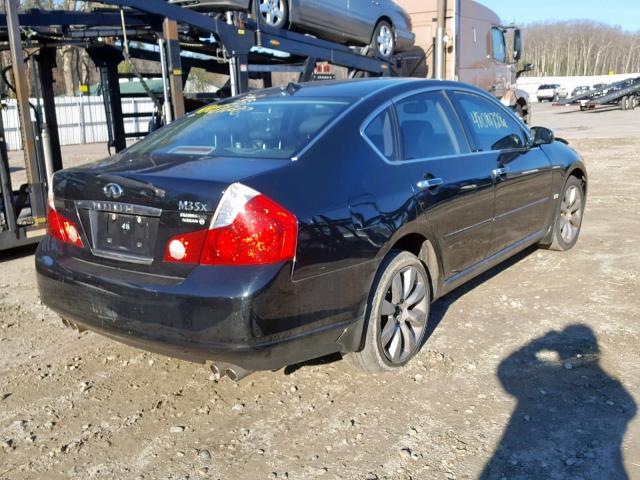 JNKAY01F87M458600 - 2007 INFINITI M35 BASE BLACK photo 4