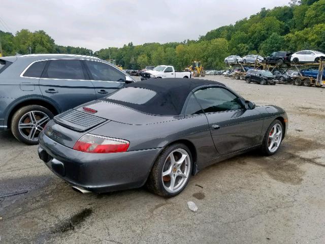 WP0CA29973S651478 - 2003 PORSCHE 911 CARRER GRAY photo 4