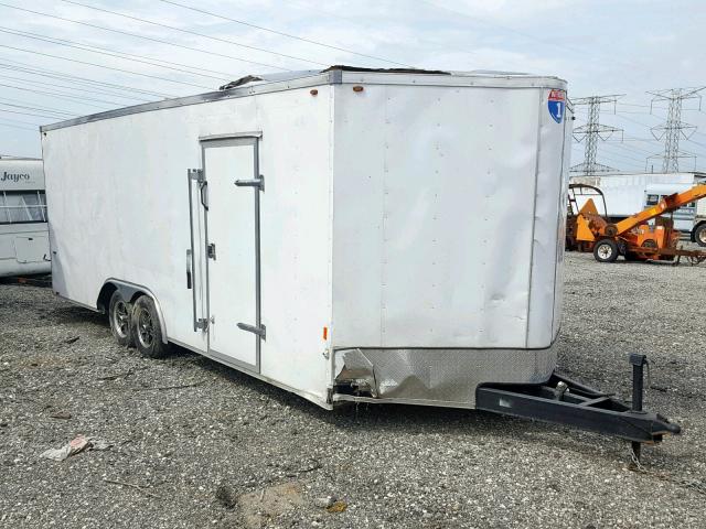 1UK500J23G1087561 - 2016 CARGO TRAILER WHITE photo 1