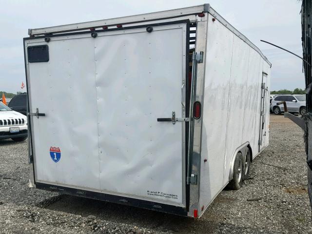 1UK500J23G1087561 - 2016 CARGO TRAILER WHITE photo 6