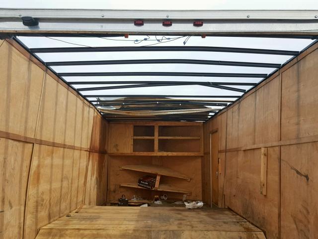 1UK500J23G1087561 - 2016 CARGO TRAILER WHITE photo 8