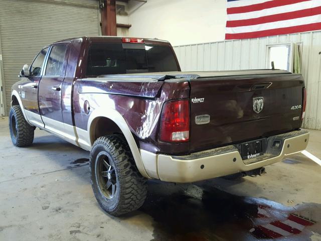 3C6UD5PL8CG219086 - 2012 DODGE RAM 2500 L BROWN photo 3