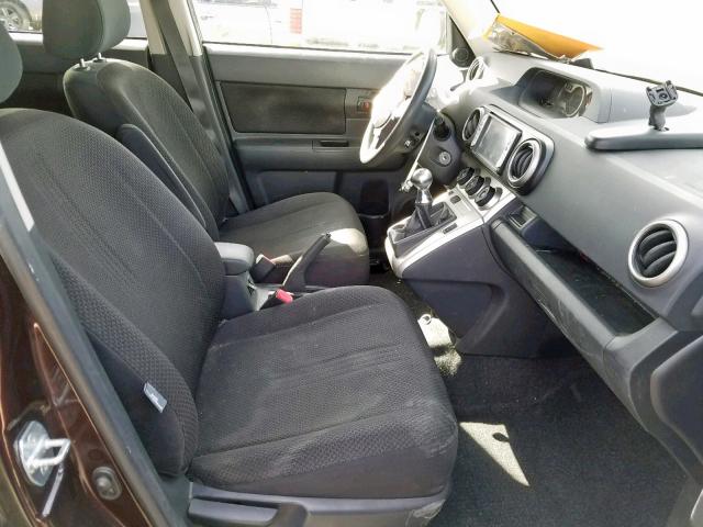 JTLKE50E991084219 - 2009 TOYOTA SCION XB მუქწითელი ფოტო 5