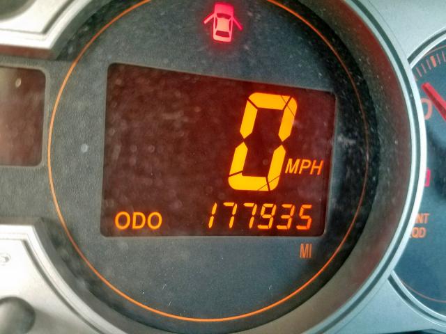 JTLKE50E991084219 - 2009 TOYOTA SCION XB მუქწითელი ფოტო 8