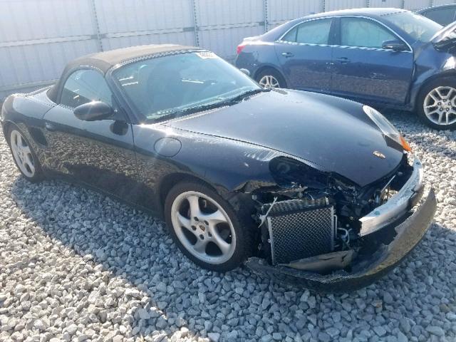 WP0CA298XYU628201 - 2000 PORSCHE BOXSTER BLACK photo 1