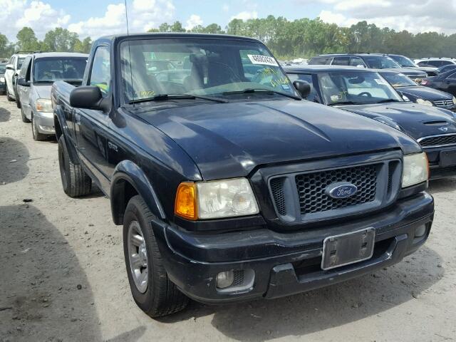 1FTYR10U55PA73090 - 2005 FORD RANGER BLACK photo 1