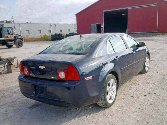 1G1ZB5EU7BF141246 - 2011 CHEVROLET MALIBU LS BLUE photo 4