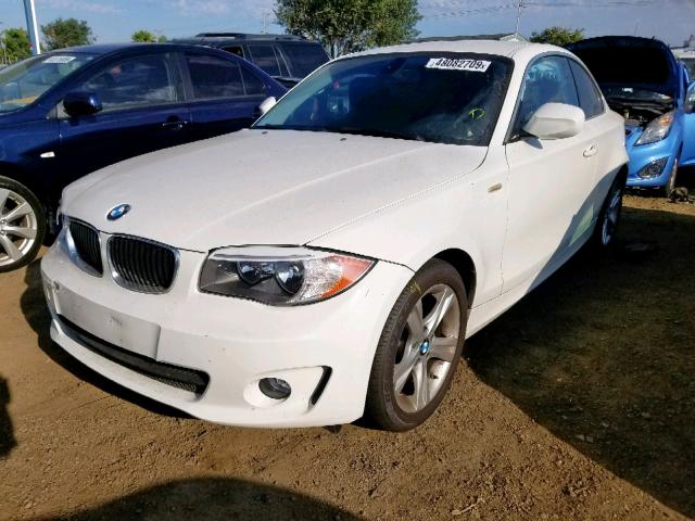 WBAUP9C5XDVS95123 - 2013 BMW 128 I WHITE photo 2