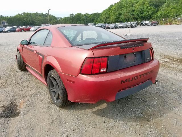 1FAFP42X3YF253240 - 2000 FORD MUSTANG GT RED photo 3