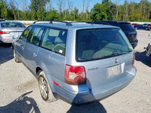 WVWYH63B33E061510 - 2003 VOLKSWAGEN PASSAT GLX 蓝色 照片 3