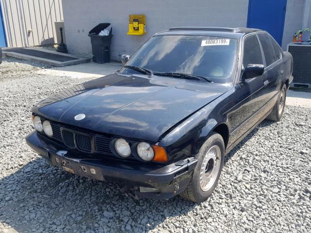 WBAHD5310NBF97106 - 1992 BMW 525 I BLACK photo 2