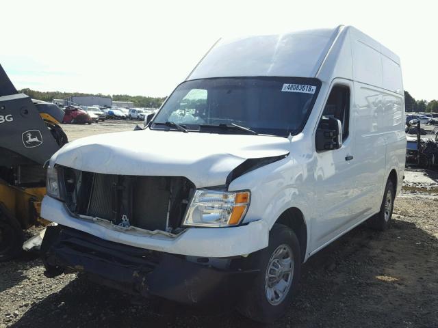 1N6AF0LY7HN802156 - 2017 NISSAN NV 2500 S WHITE photo 2