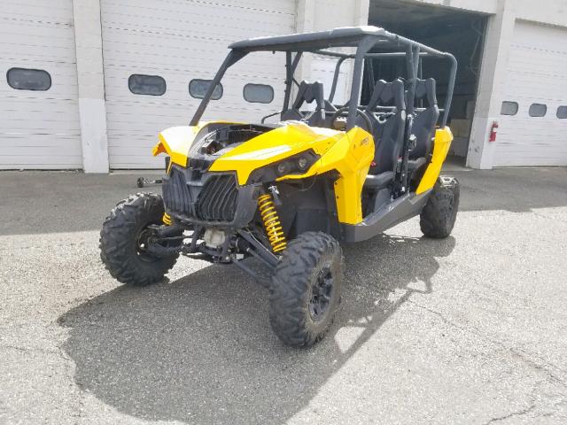 3JBPMCP1XEJ000387 - 2014 CAN-AM MAVERICK M YELLOW photo 2