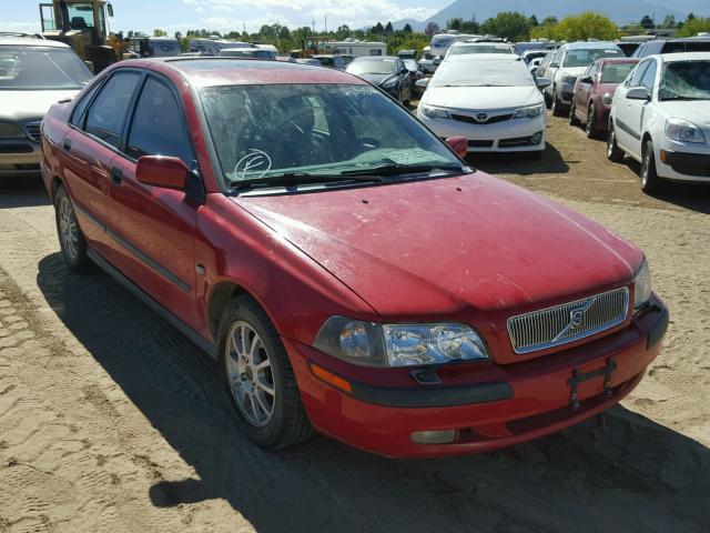 YV1VS29582F847207 - 2002 VOLVO S40 1.9T RED photo 1