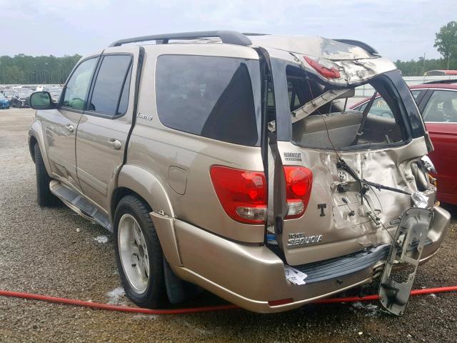 5TDBT48A06S274809 - 2006 TOYOTA SEQUOIA LI TAN photo 3