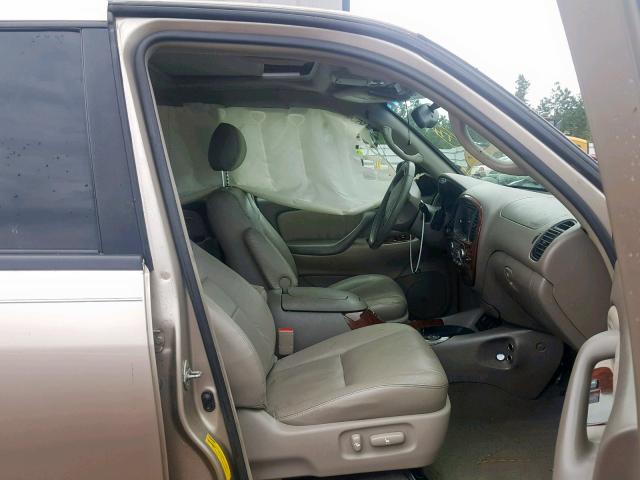 5TDBT48A06S274809 - 2006 TOYOTA SEQUOIA LI TAN photo 5