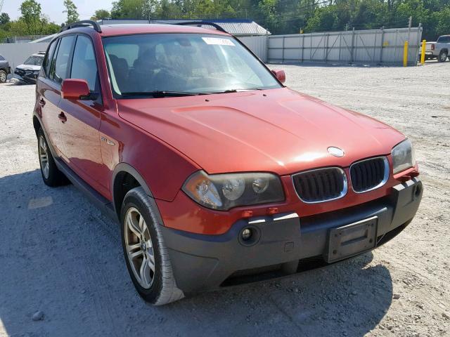 WBXPA93465WD17113 - 2005 BMW X3 3.0I RED photo 1