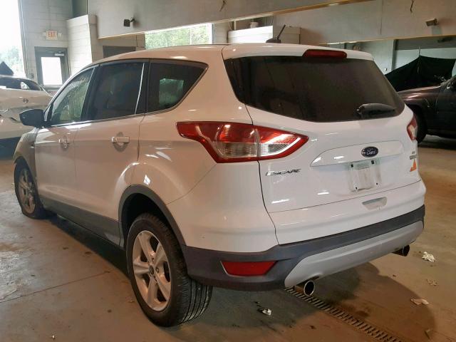 1FMCU0GX2DUA37193 - 2013 FORD ESCAPE SE WHITE photo 3