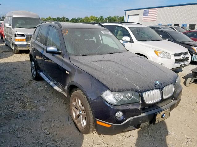 WBXPC93469WJ30581 - 2009 BMW X3 XDRIVE3 BLACK photo 1