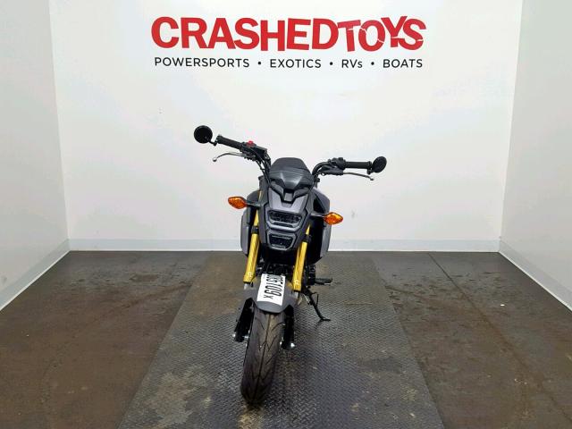 MLHJC611XH5205200 - 2017 HONDA GROM 125 BLACK photo 2