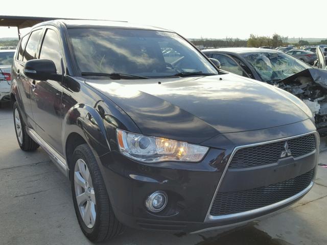 JA4JS4AX9CU009143 - 2012 MITSUBISHI OUTLANDER BLACK photo 1