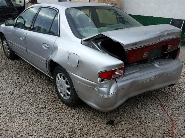 2G4WS52J611242185 - 2001 BUICK CENTURY CU SILVER photo 3